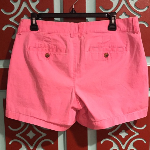 Women’s Neon Pink Khaki Shorts Size 8 Old Navy - Picture 5 of 9